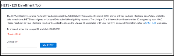 lidate screen