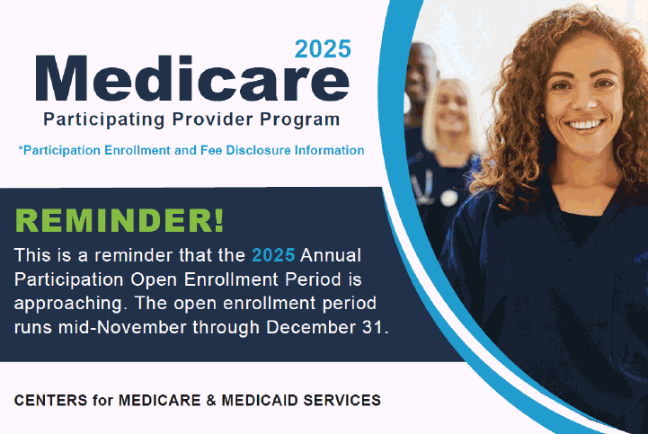 Tarjeta postal de participacin en Medicare 2025